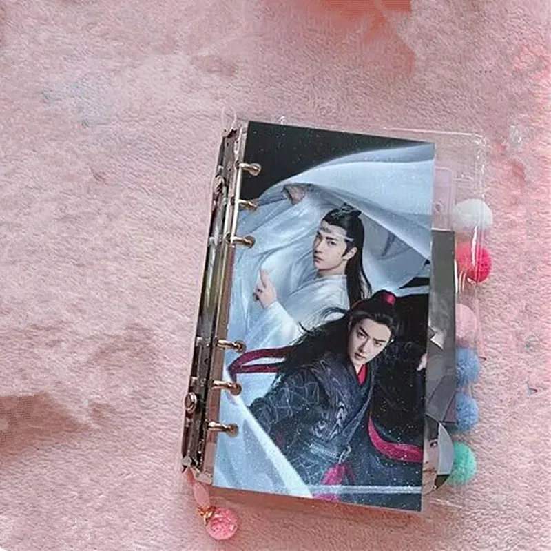 Wang Yibo Симпатичный блокнот с вкладным листом Легенда о Фэй Чэнь Цин Лин Косплей Забавная рука Аккаунт DIY Блокнот ручной работы Творческий дневник