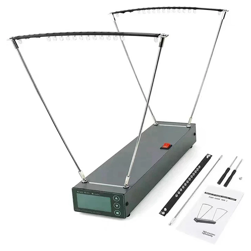 Инструмент для измерения скорости в дуге Прибор для измерения скорости 0-2000MPS Professional