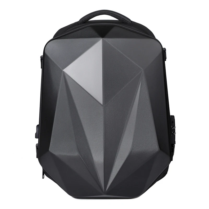 Новый 17,3-дюймовый рюкзак для ноутбука для мужчин 50 л Водонепроницаемая жесткая сумка большой емкости Игровой пакет Laser Diamond Business Backpack