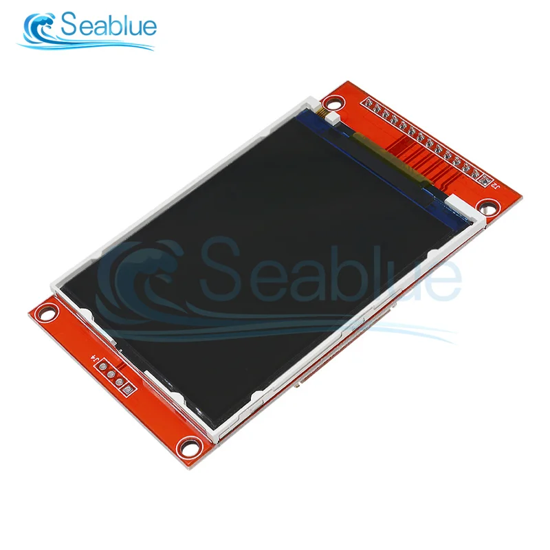 2,8-дюймовый ЖК-экран SPI с адаптером печатной платы Micro SD ILI9341 5 В / 3,3 В 2,8-дюймовый светодиодный дисплей для Arduino