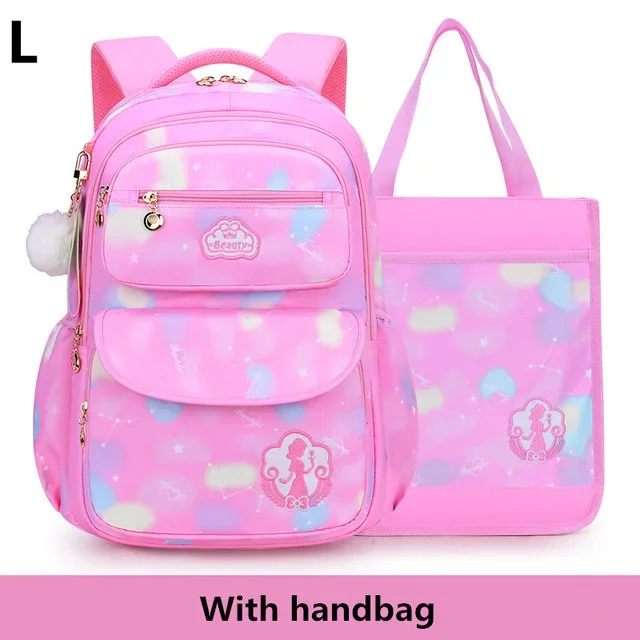 2 размера Симпатичные школьные сумки для девочек Детский первичный рюкзак Ранец детская сумка для книг Сумки принцессы 2024 Mochila Infantil