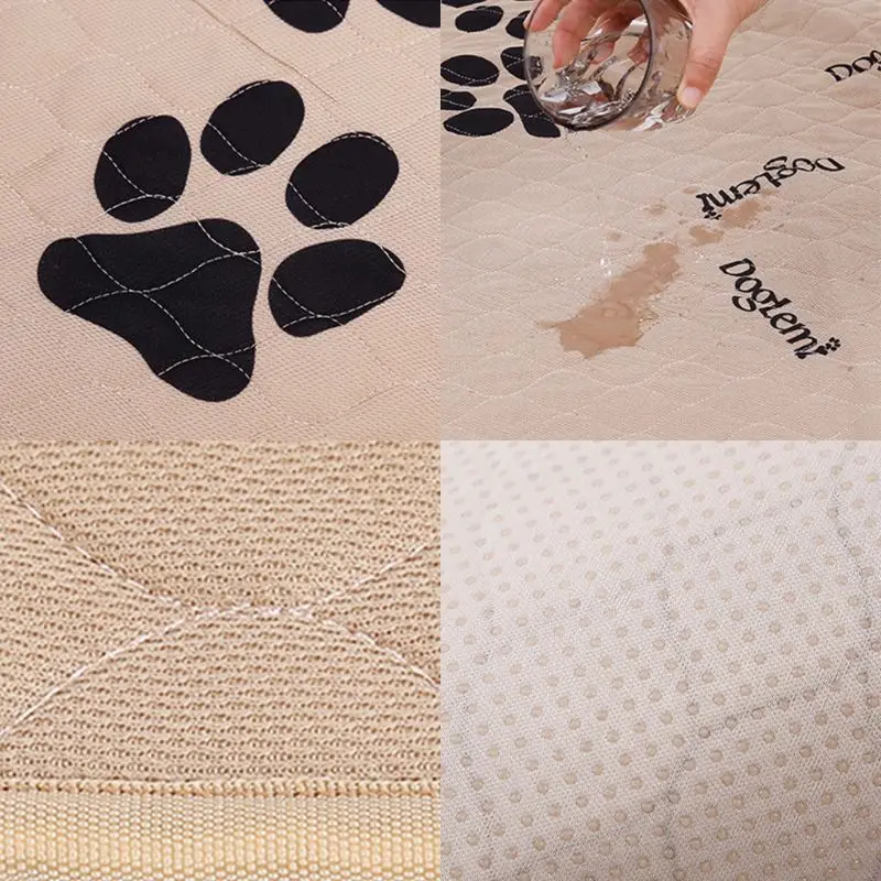 Моющиеся прокладки для мочи для собак Многоразовая подушечка для собак Впитывающая герметичная 53 