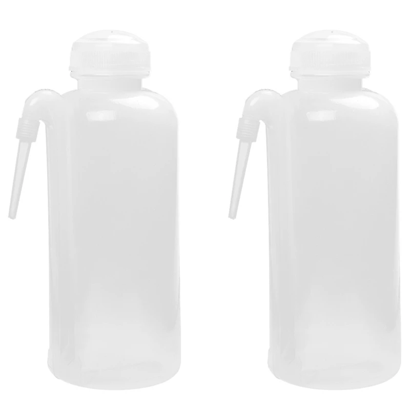 2X 500 мл пластиковая бутылка для мытья Squeeze Dispensing Bottle