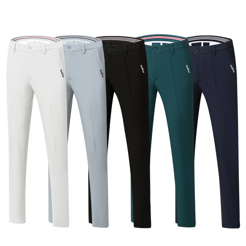 Golfist Мужские осенние длинные брюки для гольфа Stretch Business Leisure Спортивные брюки для мужчин Комфортные расслабленные брюки