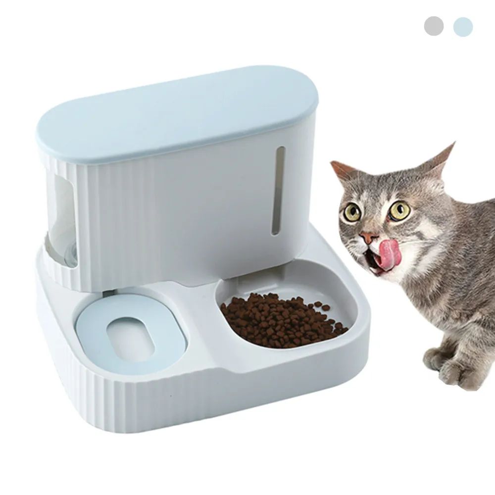 3L Pet Cat Food Bowl Gravity Refill Диспенсер для воды Кормушка Машина для кормления собак Автоматическая кормушка Диспенсер для еды Pet Water Fountain Bowls