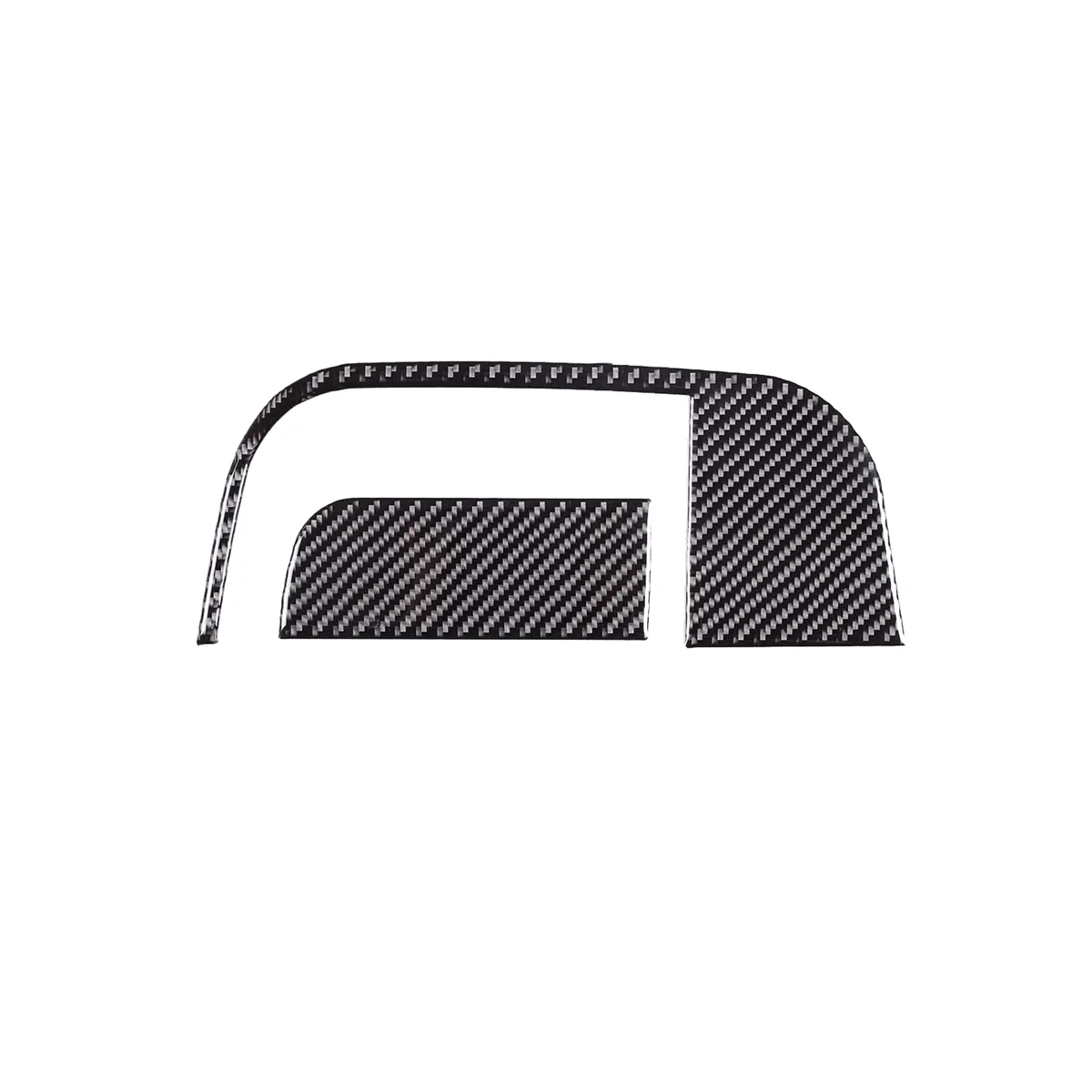  Коробка для хранения приборной панели Крышка панели Наклейки Наклейки для Ford Maverick 2022 2023 Аксессуары - мягкое углеродное волокно
