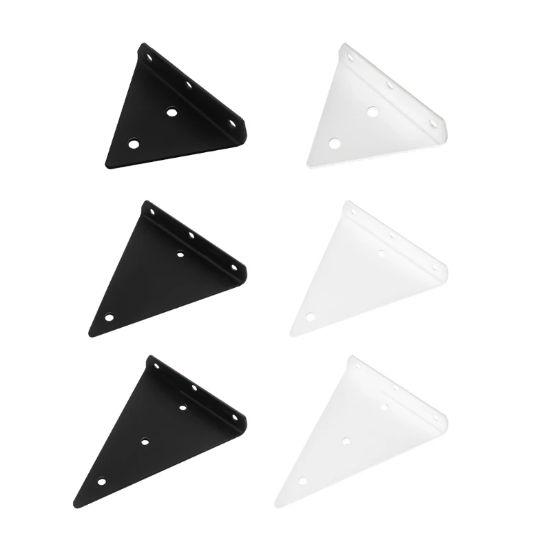 4 шт. Кронштейны для полок Треугольные кронштейны для полок Невидимый кронштейн для полок Кронштейны для тяжелых условий эксплуатации Квадратная плавающая опора для полок