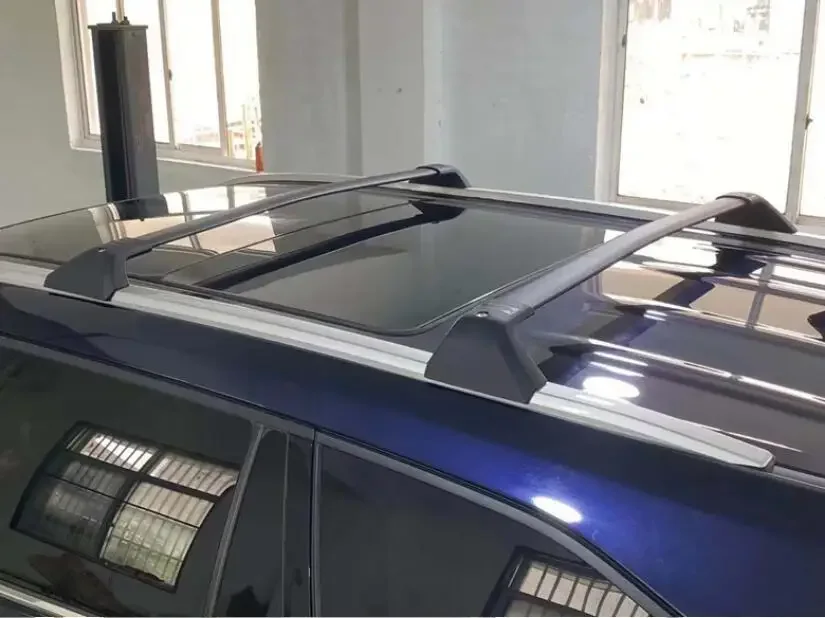  багажники на крышу подходят для Toyota Highlander 2020 2021 2022 Верхняя багажная рейка багажная поперечина из алюминиевого сплава