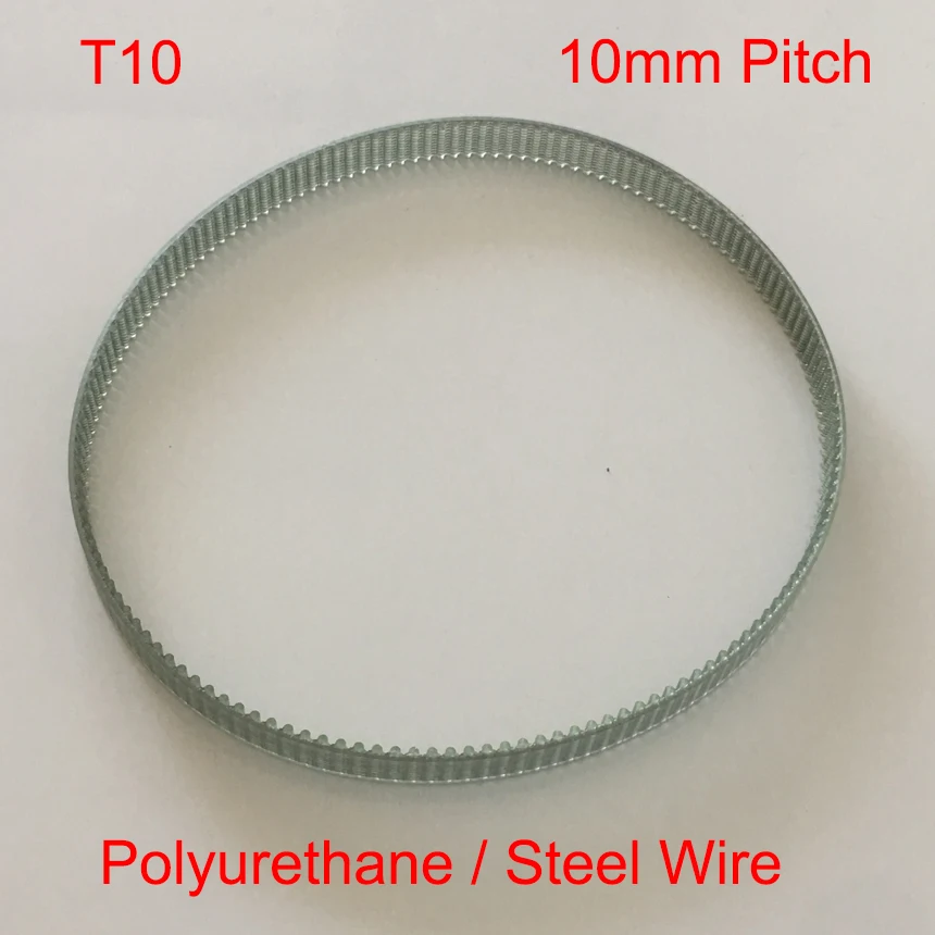 T10-950 мм 95 T Зуб 25 мм Ширина 10 мм Шаг полиуретановой стальной проволоки Синхронный ремень ГРМ