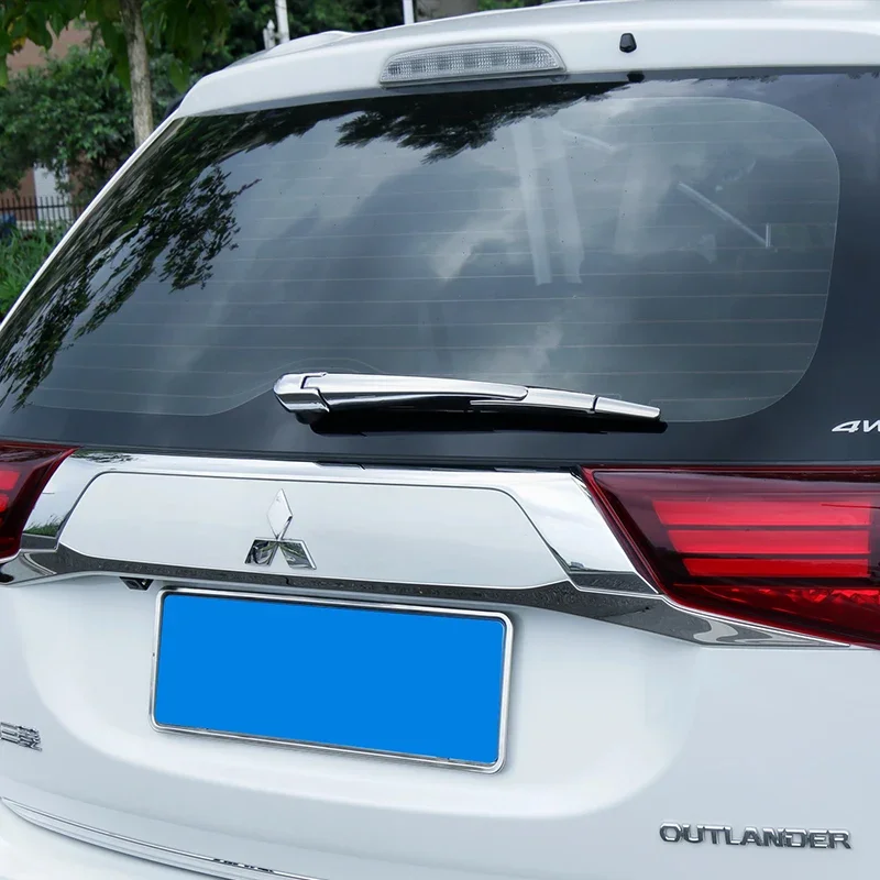 Для Mitsubishi Outlander 2013-2020 ABS Крышка заднего стеклоочистителя Декоративная отделка деталей Стайлинг автомобиля K