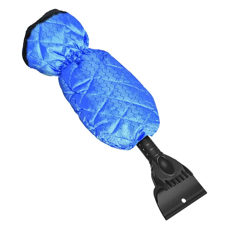 Перчатки для скребка для снегоуборки лобового стекла Скребок для снега Водонепроницаемый ручной рукавица для лопаты для снега Водонепроницаемая автомобильная лопата для снега с пенопластовым захватом