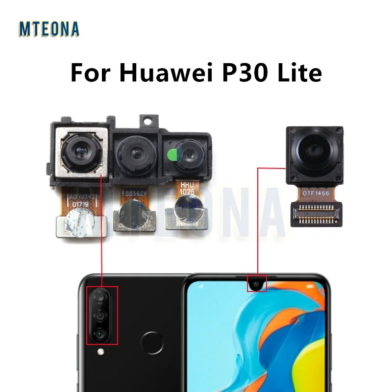 Оригинал для Huawei P30 Lite Передняя и задняя камера Основная камера Модуль Flex Запасные части