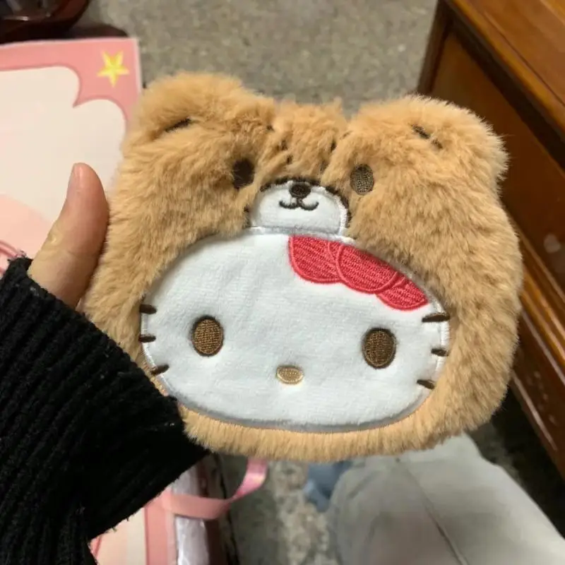 Новые модели Hello Kitty Kawaii Sanrio Косметичка Мультфильм Симпатичная сумка для хранения студентов аниме Игрушки большой емкости Рождественские подарки для девочек