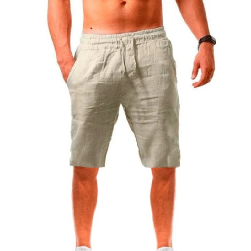 Новые летние спортивные шорты свободного стиля Мужские дышащие пятиточечные брюки Повседневные шорты для фитнеса