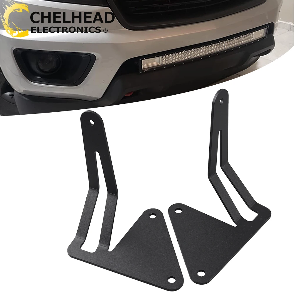  Автомобильный скрытый кронштейн для крепления бампера 32 '' Комплект держателя светодиодной планки для GMC Canyon Chevrolet Colorado 2015-2022