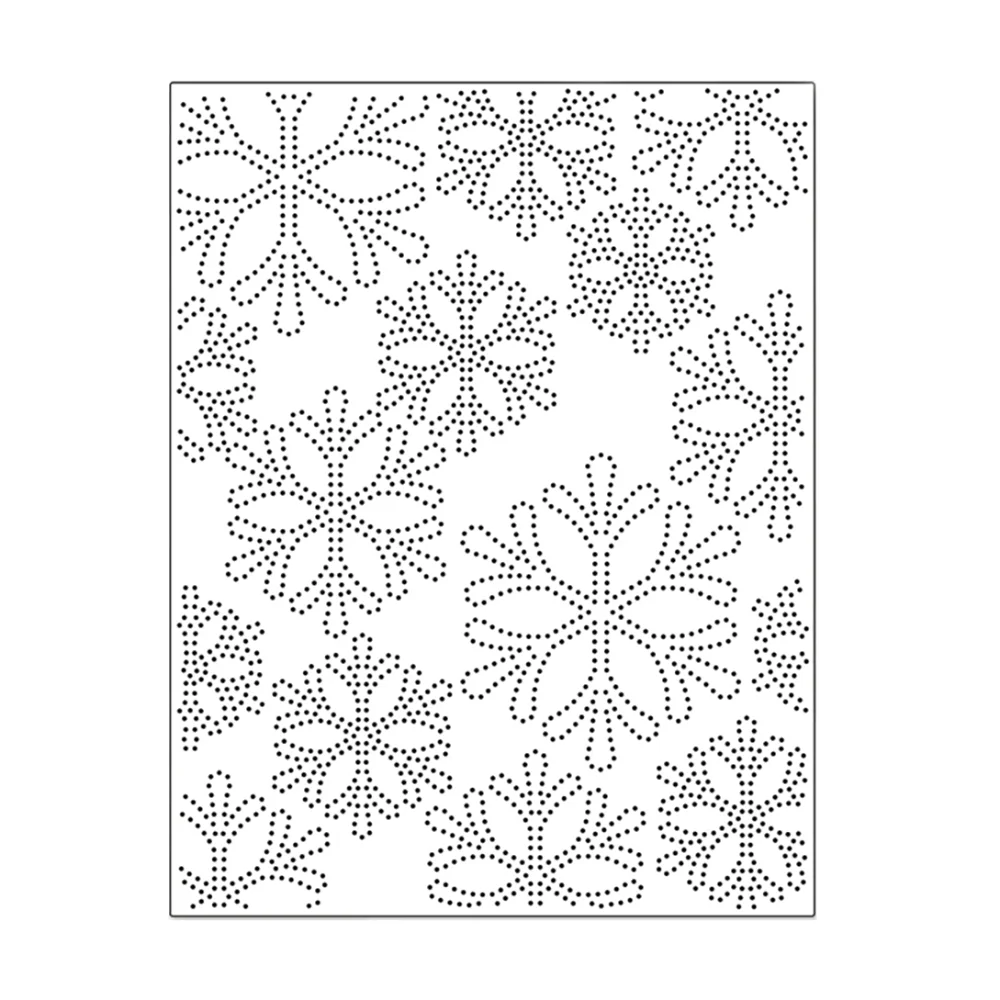  Шаблоны для резки металла Snowflake Burst Pinpoint Plate Штампы 2024 Новинка для скрапбукинга Альбомные карточки Фон Сделать Принадлежности для декора