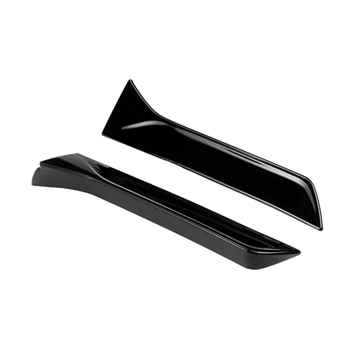 Для ярко-черного вертикального крыла бокового спойлера заднего стекла для 2013-2021 Авто Заднее зеркало Хвост Аксессуары