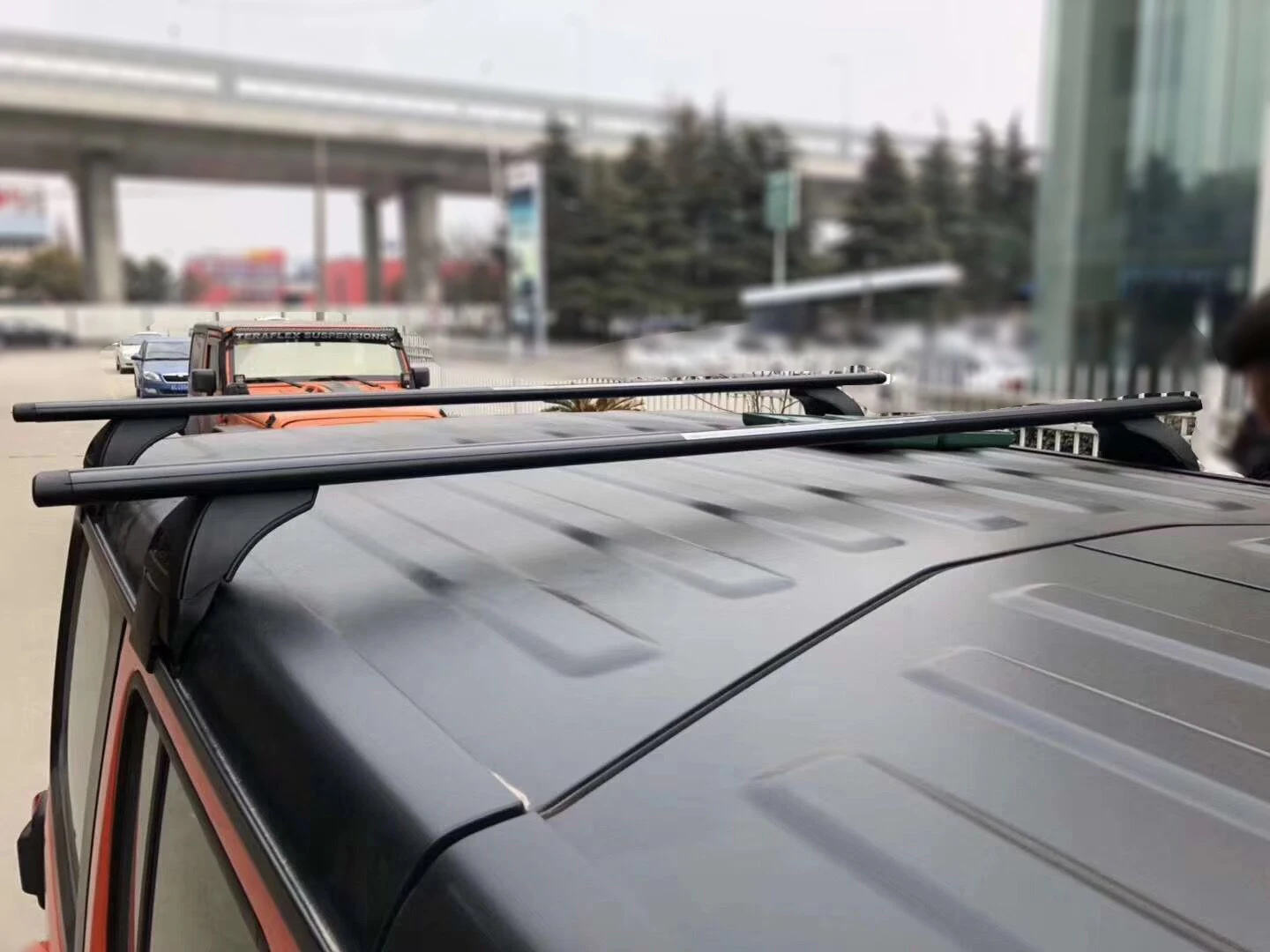 SXMA JL1068 Багажный кронштейн на крыше с поперечной перекладиной Держатель багажника на крыше каноэ для багажника на крыше для Jeep Wrangler JL 2018+