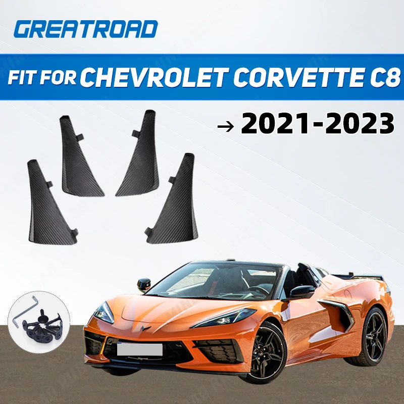 Автомобильные брызговики для Chevrolet Corvette C8 2021 2022-2023 Брызговики Брызговики Брызговики