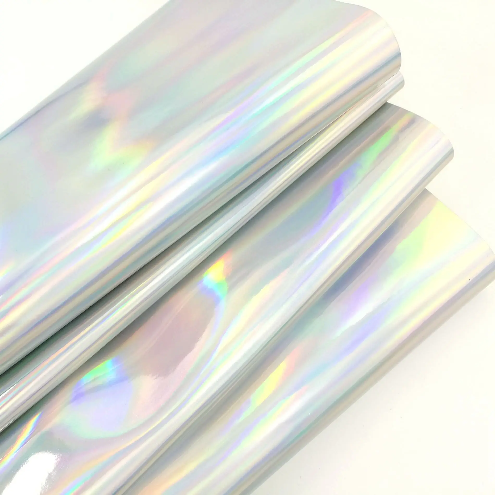 Серебряная волшебная кожа Phantom Laser pu ткань Зеркальный светоотражающий флуоресцентный Сумка для одежды Водонепроницаемая ткань для сумки 135x30см