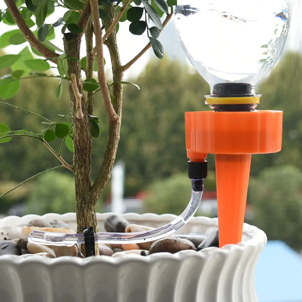Автоматический инструмент для полива цветочного горшка Система капельного орошения домашних горшечных растений для комнатных растений Балкон Вода в горшках 1 шт.