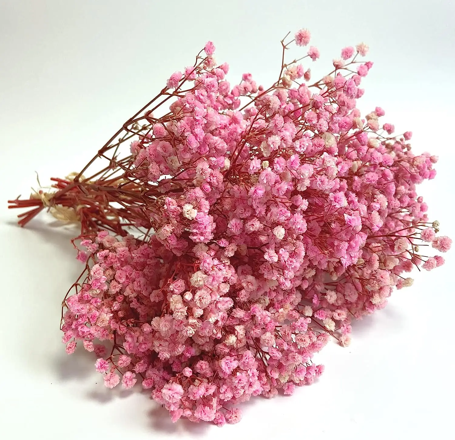 Стойкие светло-розовые сухоцветы с дыханием ребенка - идеально подходят для свадеб, домашнего декора и праздничного творчества, роскошного домашнего декора