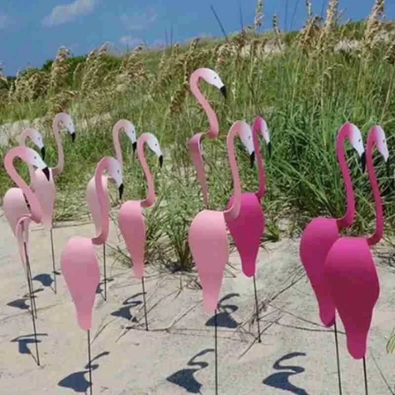Великолепные уникальные украшения для фламинго Пляжный декор Реквизит Товары для дома Украшение сада на открытом воздухе