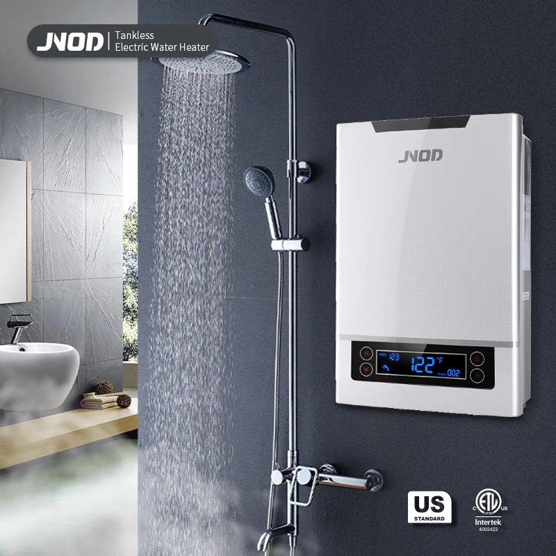 JNOD Электрический водонагреватель без резервуара Современный новый дизайн Ванная комната мгновенный электрический водонагреватель