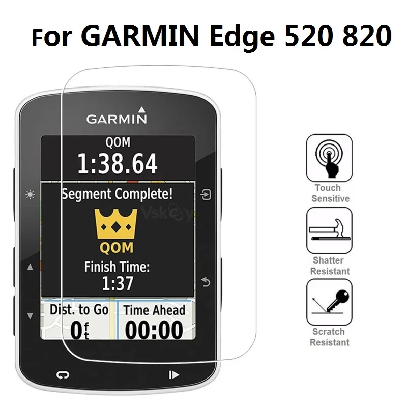 10 шт. Защитная пленка для экрана Garmin Edge 520 820 GPS Велосипедный секундомер Закаленное стекло Устойчивая к царапинам защитная пленка