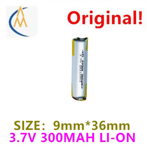09360 цилиндрическая полимерная литиевая батарея 3,7 В электрическая батарея зубной щетки электрическая игрушечная батарея робота оптом