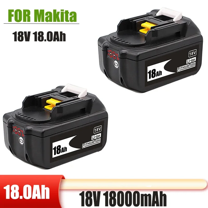 BL1850 18 В 5,0 Ач Сменный аккумулятор для электроинструмента Makita 5000 мАч Аккумулятор BL1840 BL1860 со светодиодным дисплеем питания 18 В 5 А