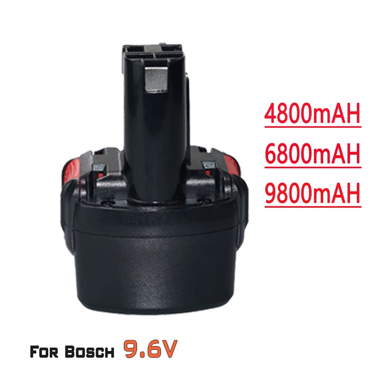 BAT048 9,6 В 4,8 / 6,8 / 9,8 Ач Ni-CD Аккумуляторная батарея Электроинструменты Аккумулятор для Bosch PSR 960 BH984 BAT048 BAT119