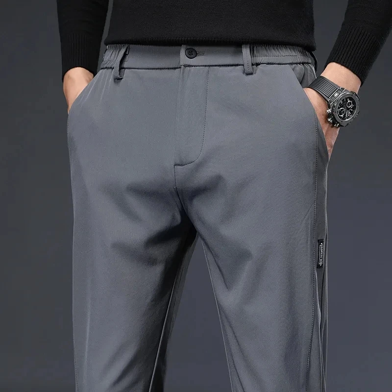 2024 Весна и осень Мужские брюки для гольфа Высокое качество Эластичность Мода Повседневные Универсальные дышащие брюки