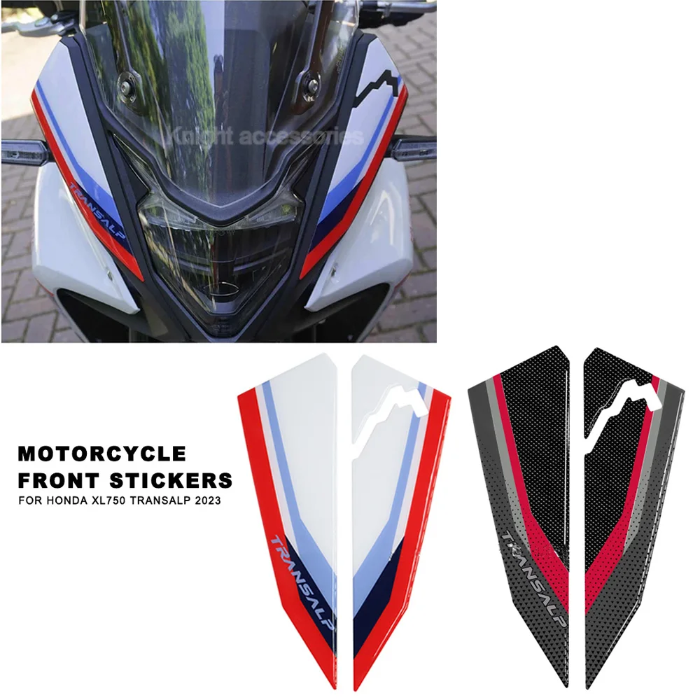 3D наклейка на переднюю защиту морды мотоцикла для HONDA XL750 TRANSALP 2023