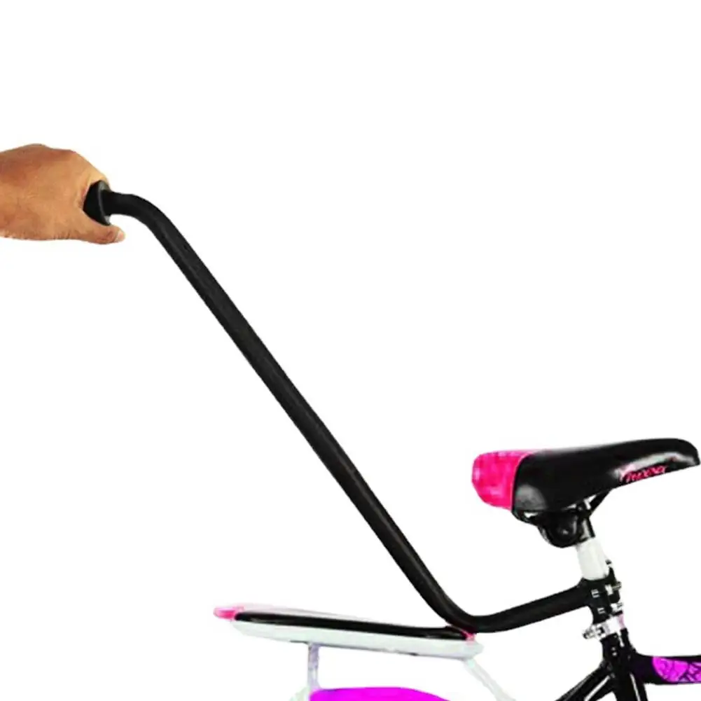 Детская ручка для тренировок на велосипеде Нескользящий дизайн Быстро обучаемый тренер Балансировочный толкатель для большинства детских велосипедов