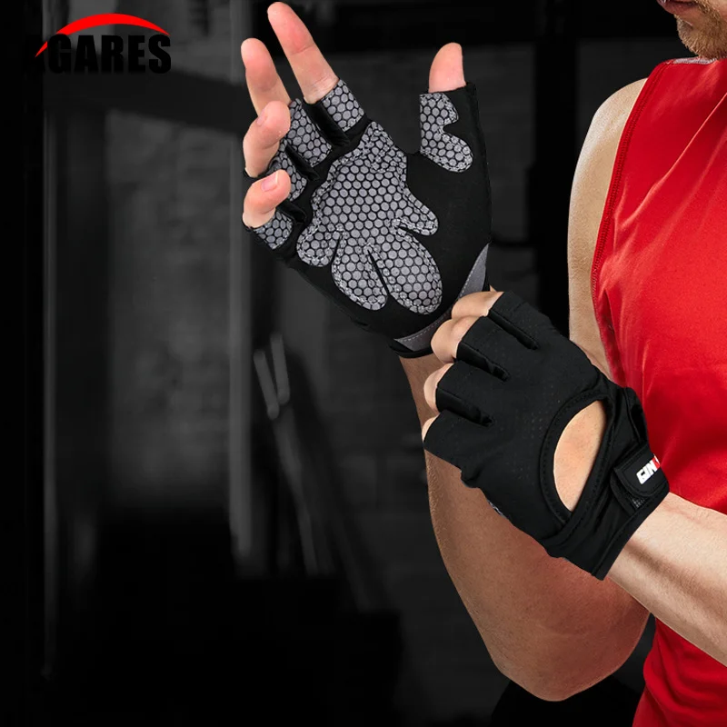  Перчатки для спортзала Перчатки для фитнеса 3 мм Гелевая подушечка Женщины Мужчины Спортивные перчатки Бодибилдинг Нескользящие перчатки для поднятия тяжестей для подтягиваний Гребля