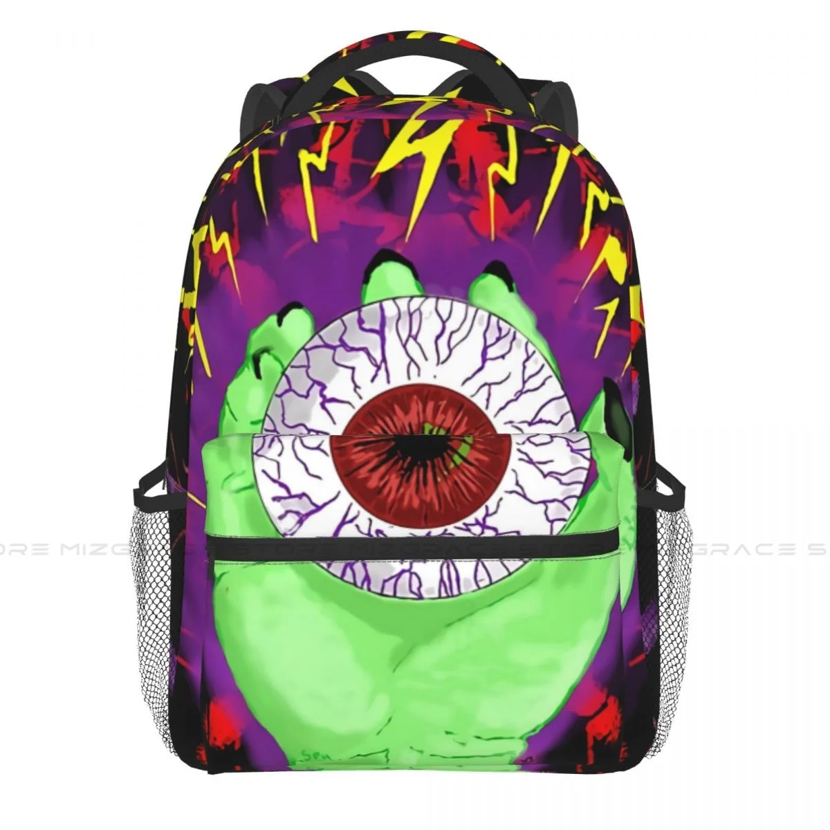  Повседневная школьная сумка большой емкости Electric Eye Dark Art Travel Рюкзаки для ноутбука Многофункциональный мягкий рюкзак для подростка