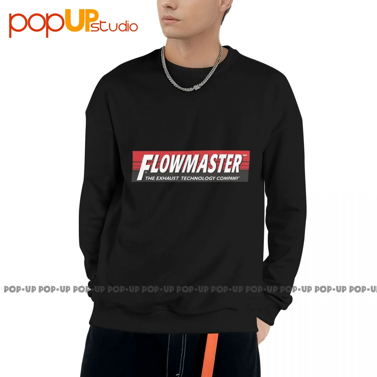 Flowmaster Exhaust Crw Parts Толстовка Пуловер Рубашки Симпатичный Унисекс Натуральный Лучшее качество