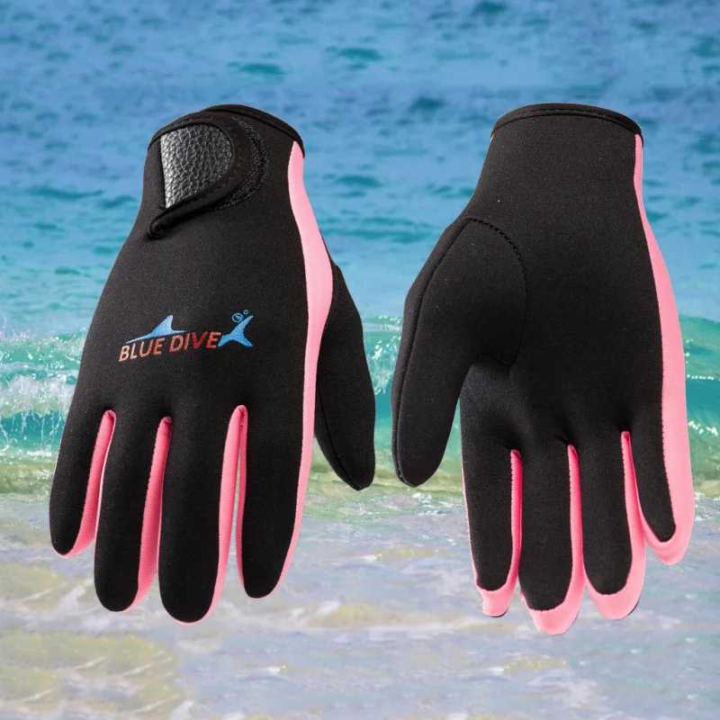 3 мм неопреновые перчатки для дайвинга Мужчины Женщины Нескользящие перчатки для плавания Теплый гидрокостюм Перчатки для каякинга Серфинг Снорклинг
