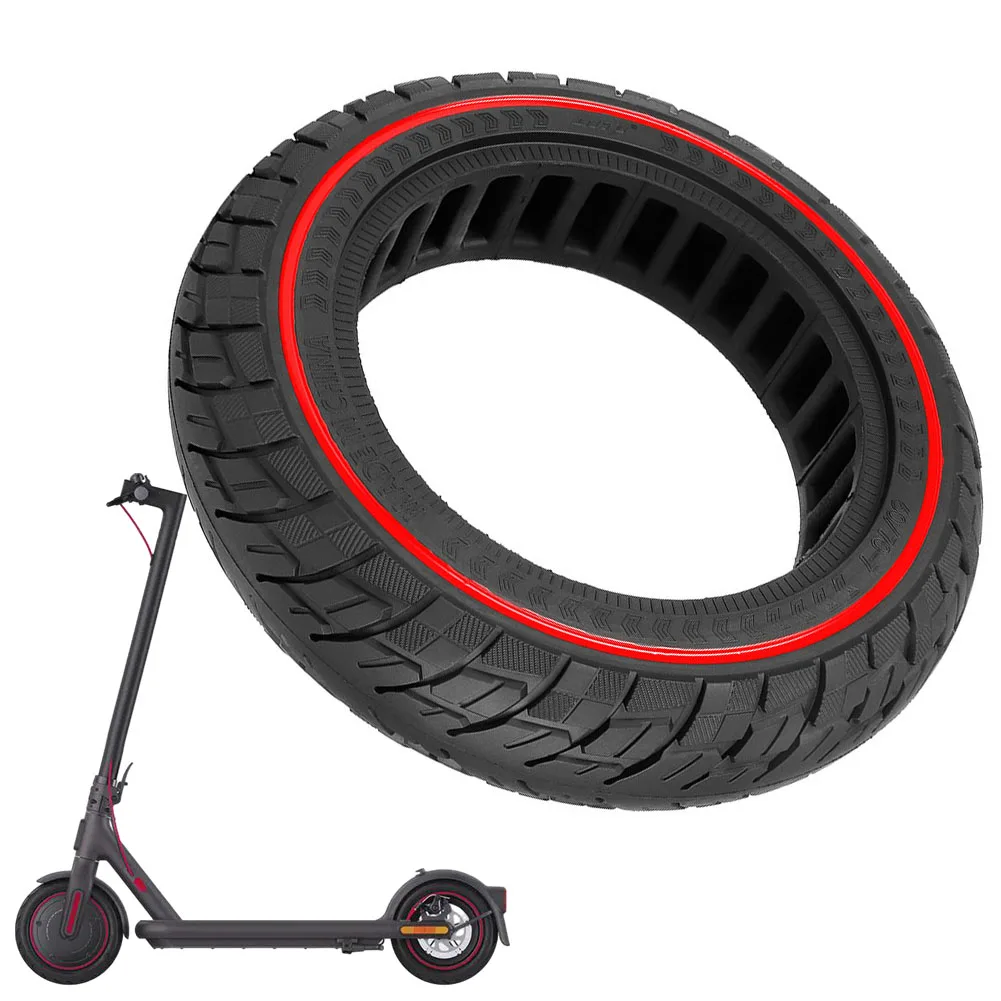 Solid Tire Резина Внедорожная Solid Tire Замена для -Xiaomi 4Pro Электрический скутер 10 дюймов 60/70-7.0 Износостойкий