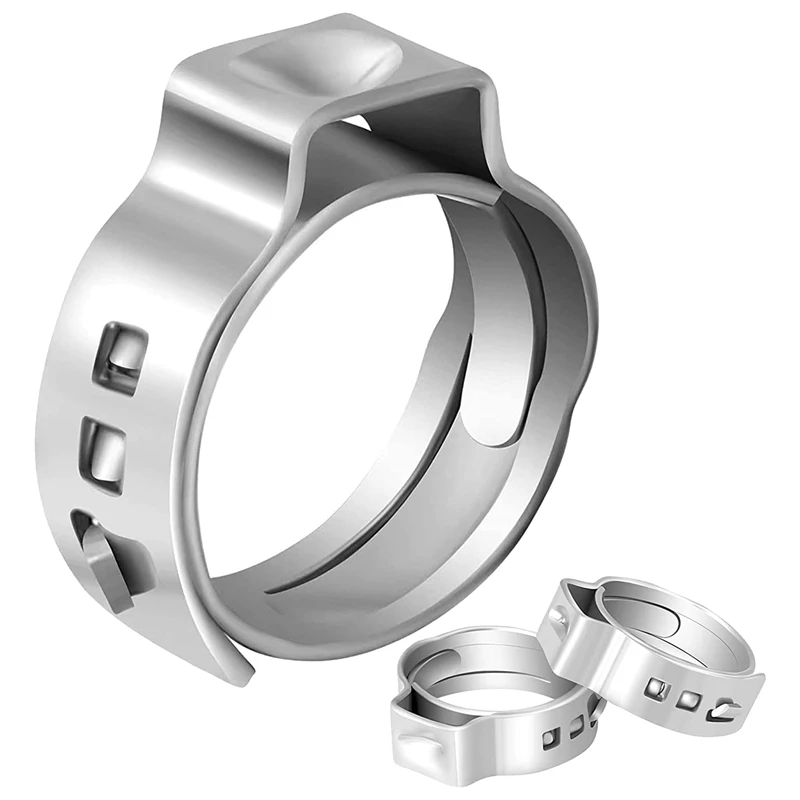 100 шт. Pex Cinch зажимные кольца Высококачественные обжимные кольца из нержавеющей стали 304 Pex 3/4 дюйма