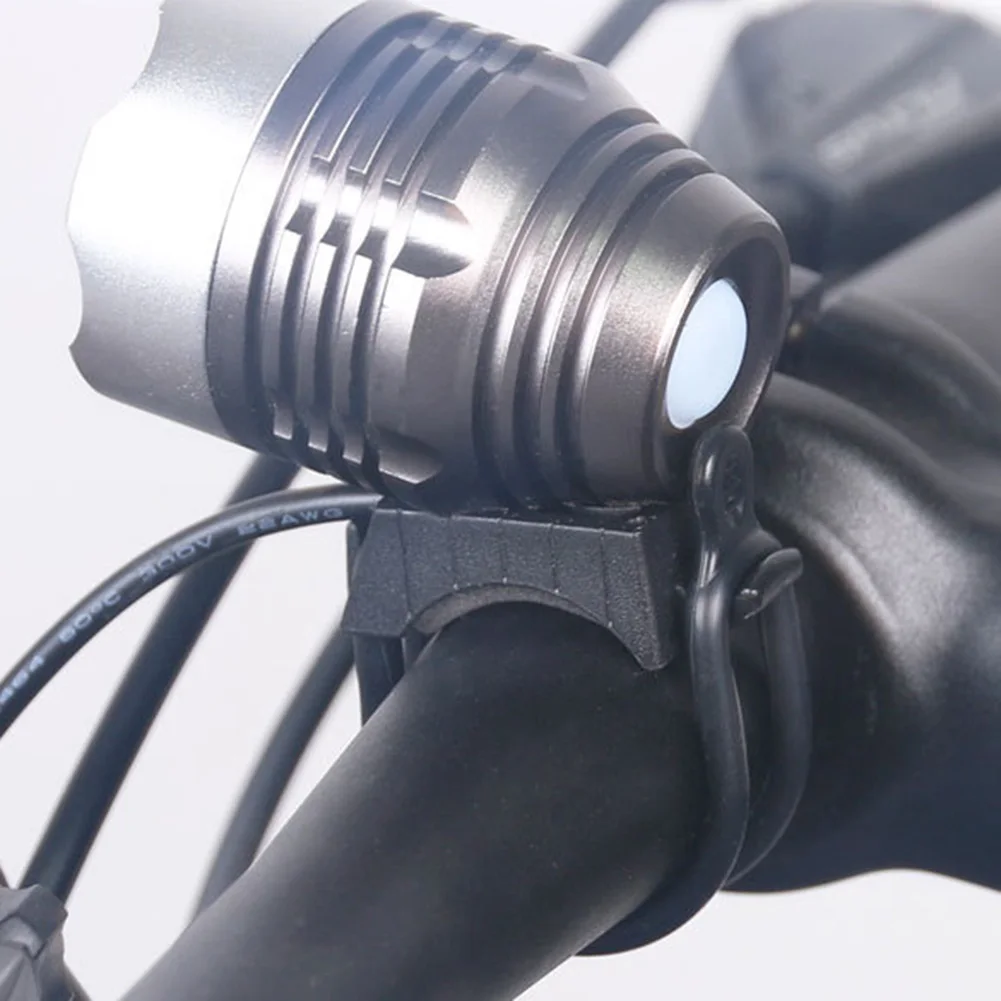 Гелевая лента Велосипедный фонарь Зажимы Светодиодный фонарь для крепления на столб Задний фонарь 2 шт. Велосипедная фара Руль Прочный и практичный